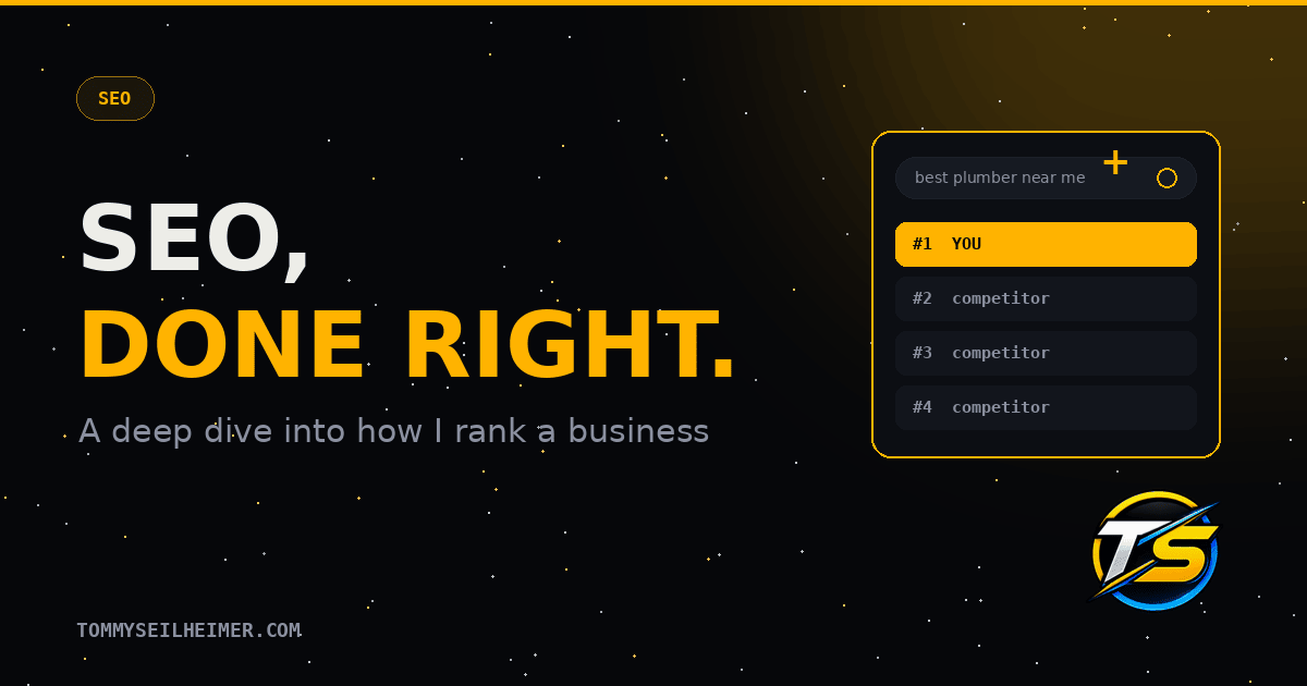 What SEO Actually Involves: A Deep Dive Into How I Rank a Business
